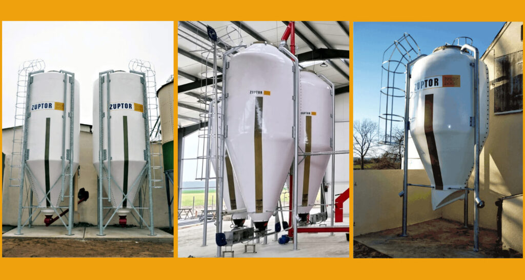 silosy z wlokna szklanego